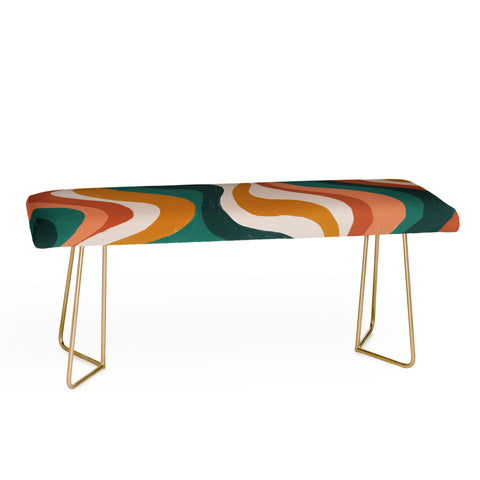 Gigi Rosado Earthy swirls Bench