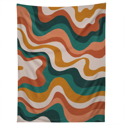 Gigi Rosado Earthy swirls Tapestry