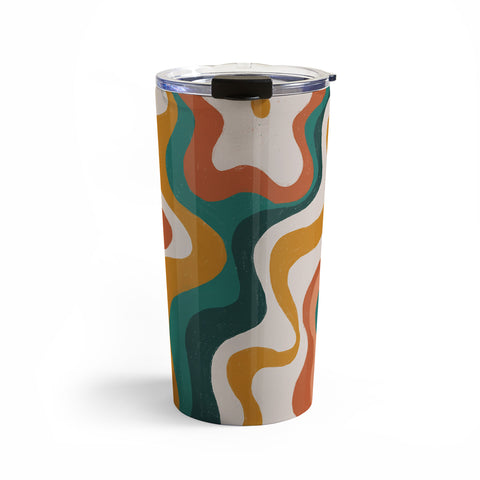 Gigi Rosado Earthy swirls Travel Mug