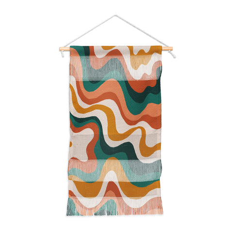 Gigi Rosado Earthy swirls Wall Hanging Portrait