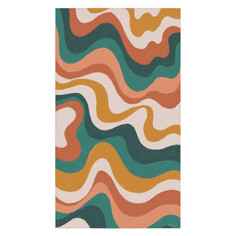 Gigi Rosado Earthy swirls Tablecloth