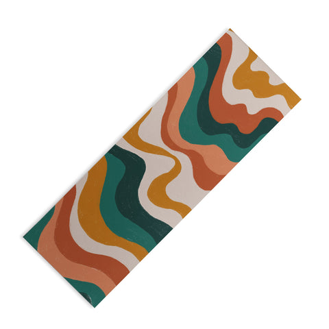 Gigi Rosado Earthy swirls Yoga Mat