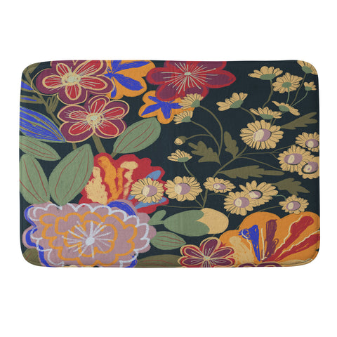 Gigi Rosado Eclipse garden Memory Foam Bath Mat