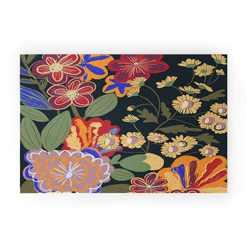 Gigi Rosado Eclipse garden Welcome Mat