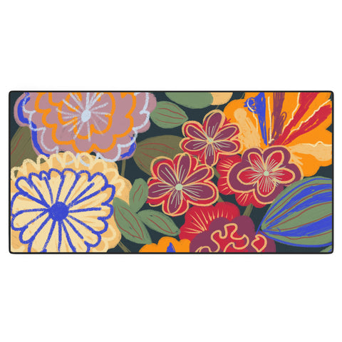Gigi Rosado Eclipse garden Desk Mat