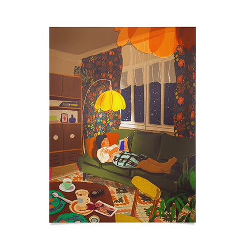 Gigi Rosado Evening book reader Poster