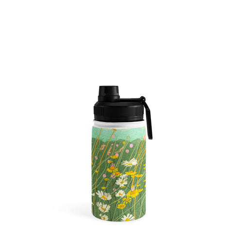 Gigi Rosado Floral landscape Water Bottle