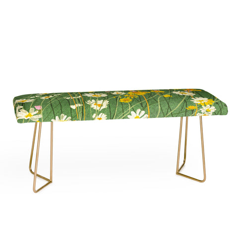 Gigi Rosado Floral landscape Bench