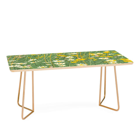 Gigi Rosado Floral landscape Coffee Table