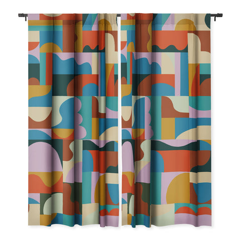 Gigi Rosado Geometric collage Blackout Non Repeat