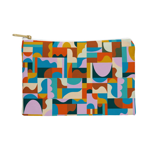 Gigi Rosado Geometric collage Pouch