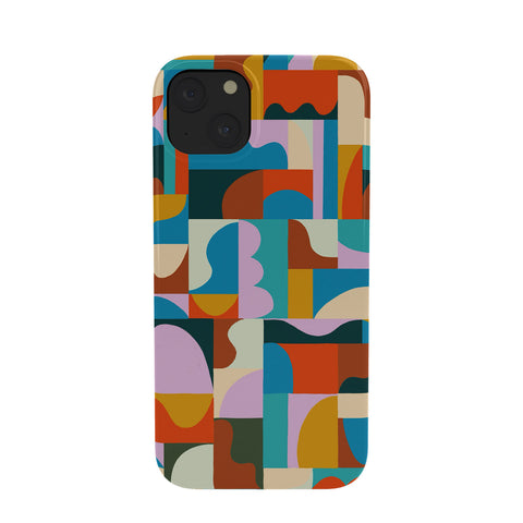 Gigi Rosado Geometric collage Phone Case