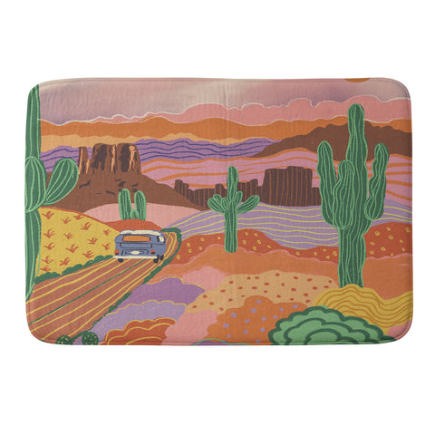 Gigi Rosado Grand Canyon Memory Foam Bath Mat