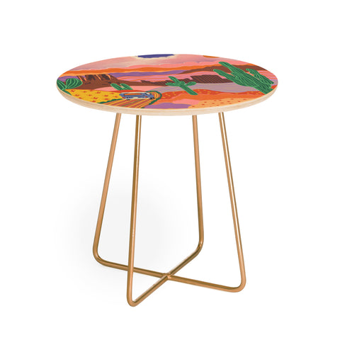 Gigi Rosado Grand Canyon Round Side Table
