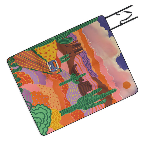 Gigi Rosado Grand Canyon Picnic Blanket
