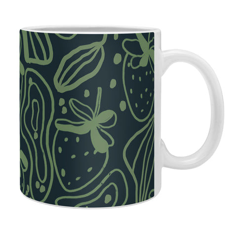Gigi Rosado Green strawberries Coffee Mug