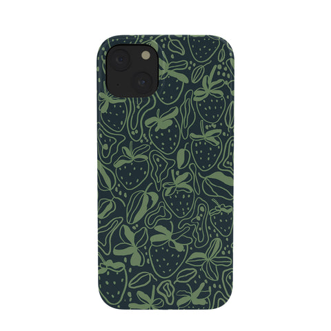 Gigi Rosado Green strawberries Phone Case