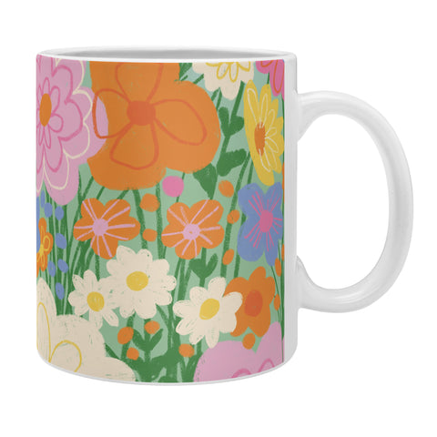 Gigi Rosado Happy rainbow Coffee Mug