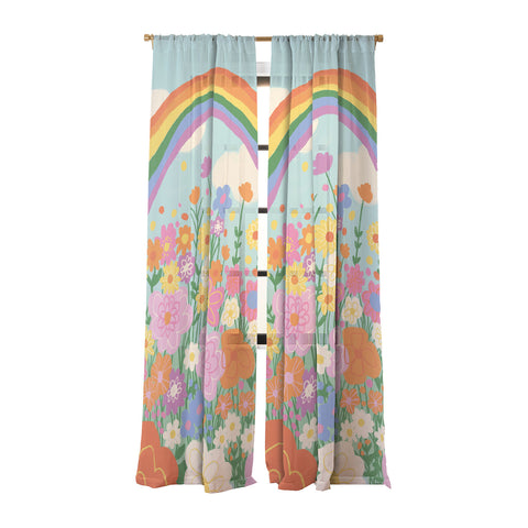 Gigi Rosado Happy rainbow Sheer Non Repeat