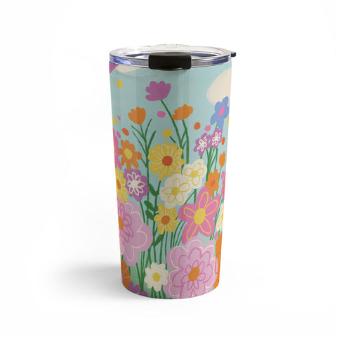 Gigi Rosado Happy rainbow Travel Mug