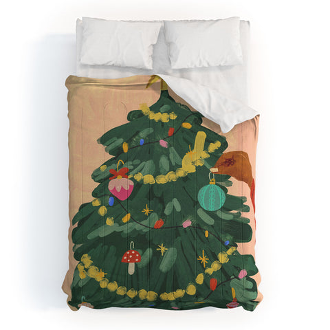 Gigi Rosado Holiday Season Comforter
