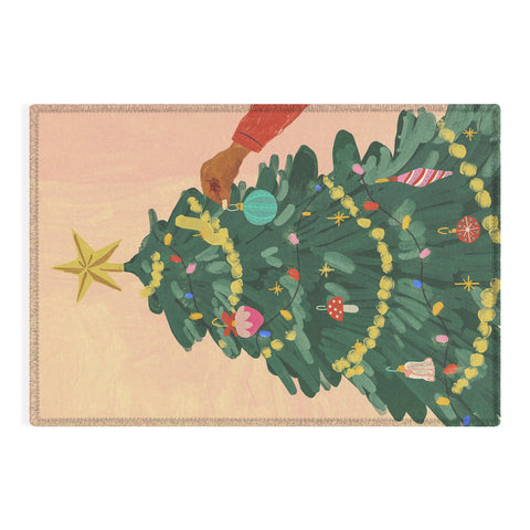 Gigi Rosado Holiday Season Outdoor Rug