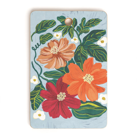 Gigi Rosado In full bloom II Cutting Board Rectangle