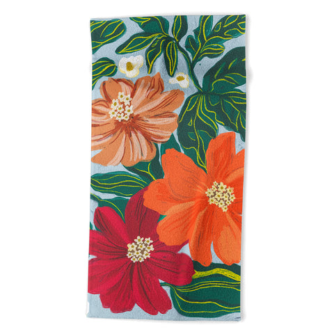 Gigi Rosado In full bloom II Beach Towel
