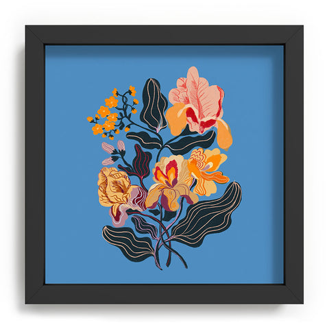 Gigi Rosado Iris dream blue Recessed Framing Square