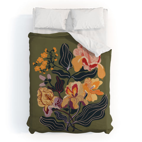 Gigi Rosado Iris dream Duvet Cover