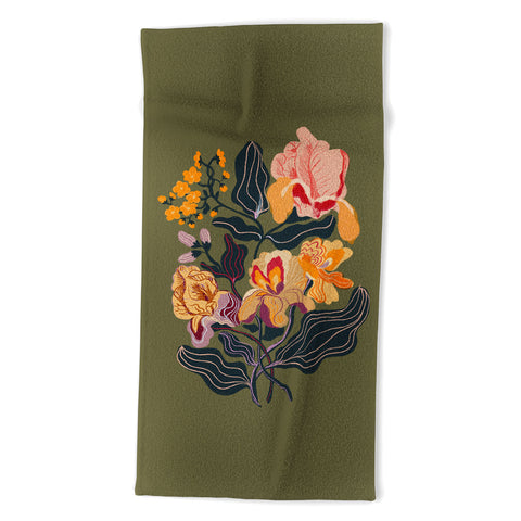Gigi Rosado Iris dream Beach Towel
