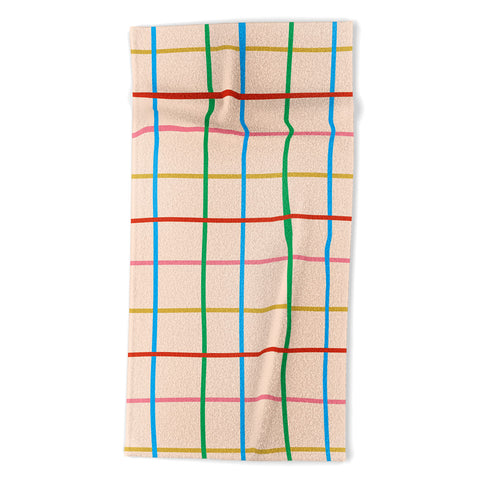 Gigi Rosado Joy of together Beach Towel