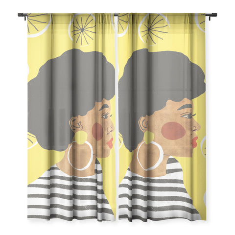 Gigi Rosado Lemonade I Sheer Non Repeat