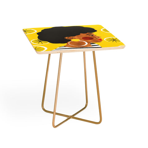 Gigi Rosado Lemonade I Side Table