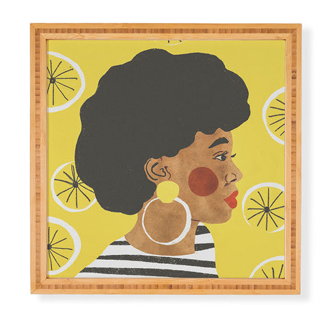 Gigi Rosado Lemonade I Framed Wall Art