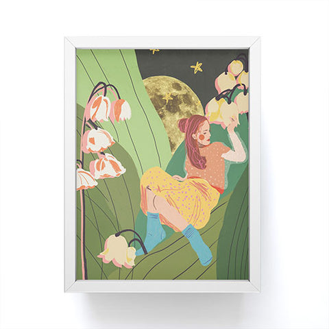 Gigi Rosado Lily of the Valley I Framed Mini Art Print