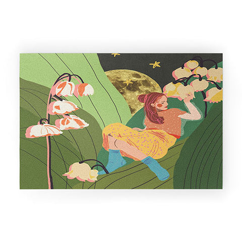 Gigi Rosado Lily of the Valley I Welcome Mat