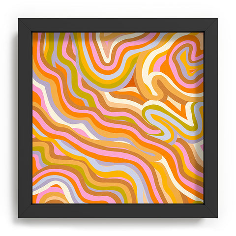 Gigi Rosado Liquid Marble Recessed Framing Square
