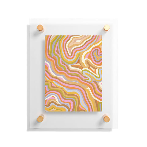 Gigi Rosado Liquid Marble Floating Acrylic Print