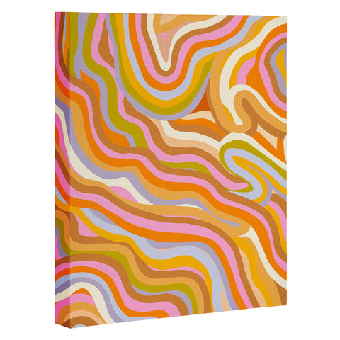 Gigi Rosado Liquid Marble Art Canvas