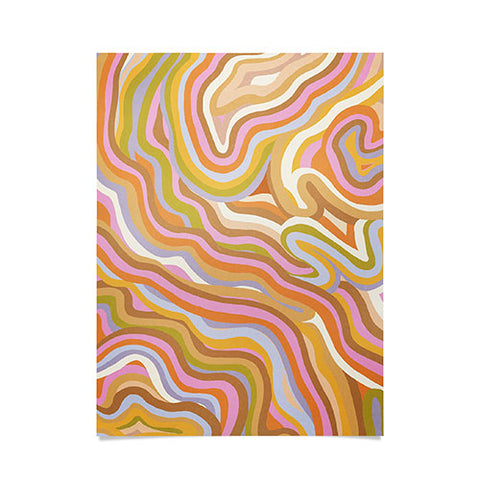 Gigi Rosado Liquid Marble Poster