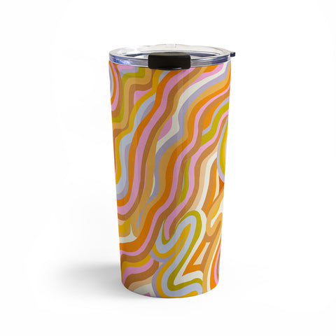 Gigi Rosado Liquid Marble Travel Mug