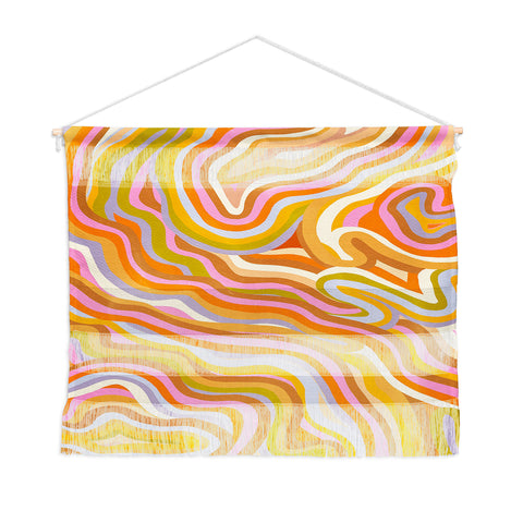 Gigi Rosado Liquid Marble Wall Hanging Landscape