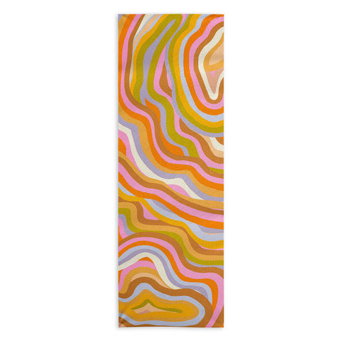 Gigi Rosado Liquid Marble Yoga Towel