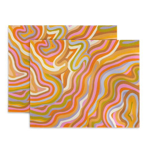Gigi Rosado Liquid Marble Placemat
