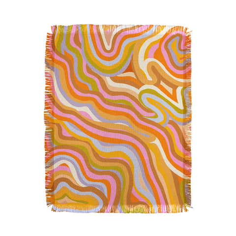 Gigi Rosado Liquid Marble Throw Blanket
