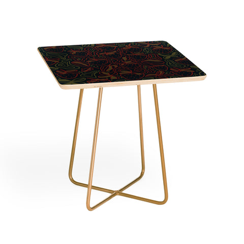 Gigi Rosado Lunar strawberries Side Table