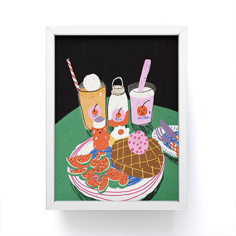 Gigi Rosado Milkshakes Framed Mini Art Print