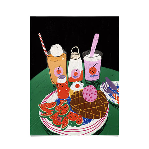 Gigi Rosado Milkshakes Poster