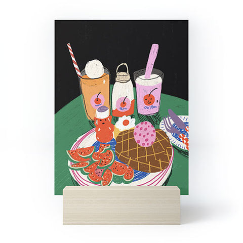 Gigi Rosado Milkshakes Mini Art Print